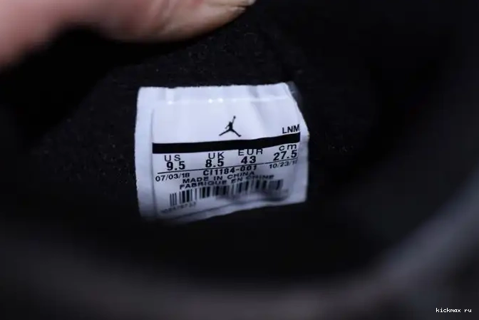 Cheap Kickmax CI1184-001 Jordan Laser Black Retro 4 Air 0505